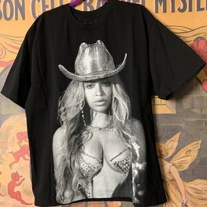 Beyoncé Renaissance World Tour Official Tour Merch 2023 Double Sided T-Shirt
